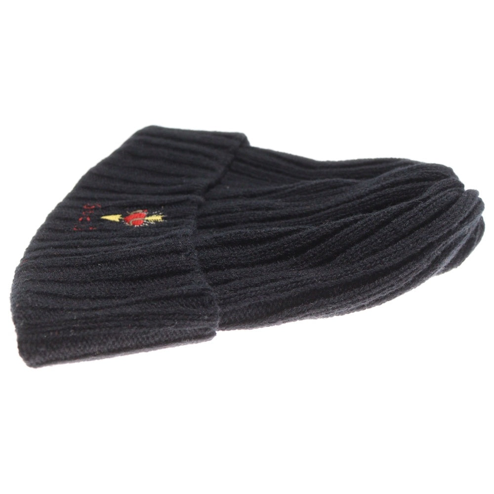 GUCCI(グッチ) ハートダガー ウールニット ビーニー キャップ 帽子 ブラック