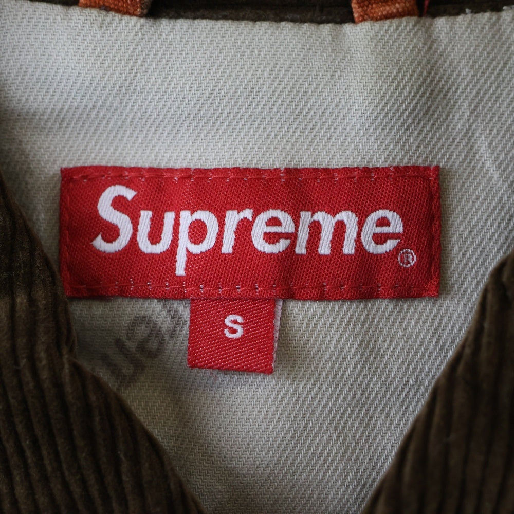 SUPREME(シュプリーム) 21SS Barn Coat Tiger バーンコート 総柄 ワークジャケット オレンジ