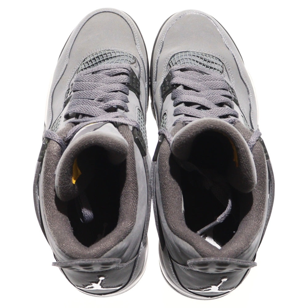 NIKE(ナイキ) AIR JORDAN 4 RETRO COOL GREY エアジョーダン4 レトロ クール グレー ハイカットスニーカー グレー US9.5/27.5cm 308497-007