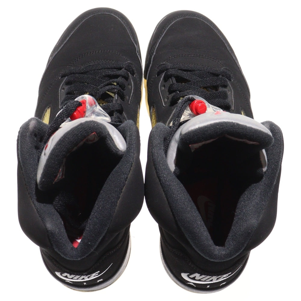 NIKE(ナイキ) AIR JORDAN 5 RETRO OG エアジョーダン レトロ ハイカットスニーカー ブラック US9.5/27.5cm 845035-003