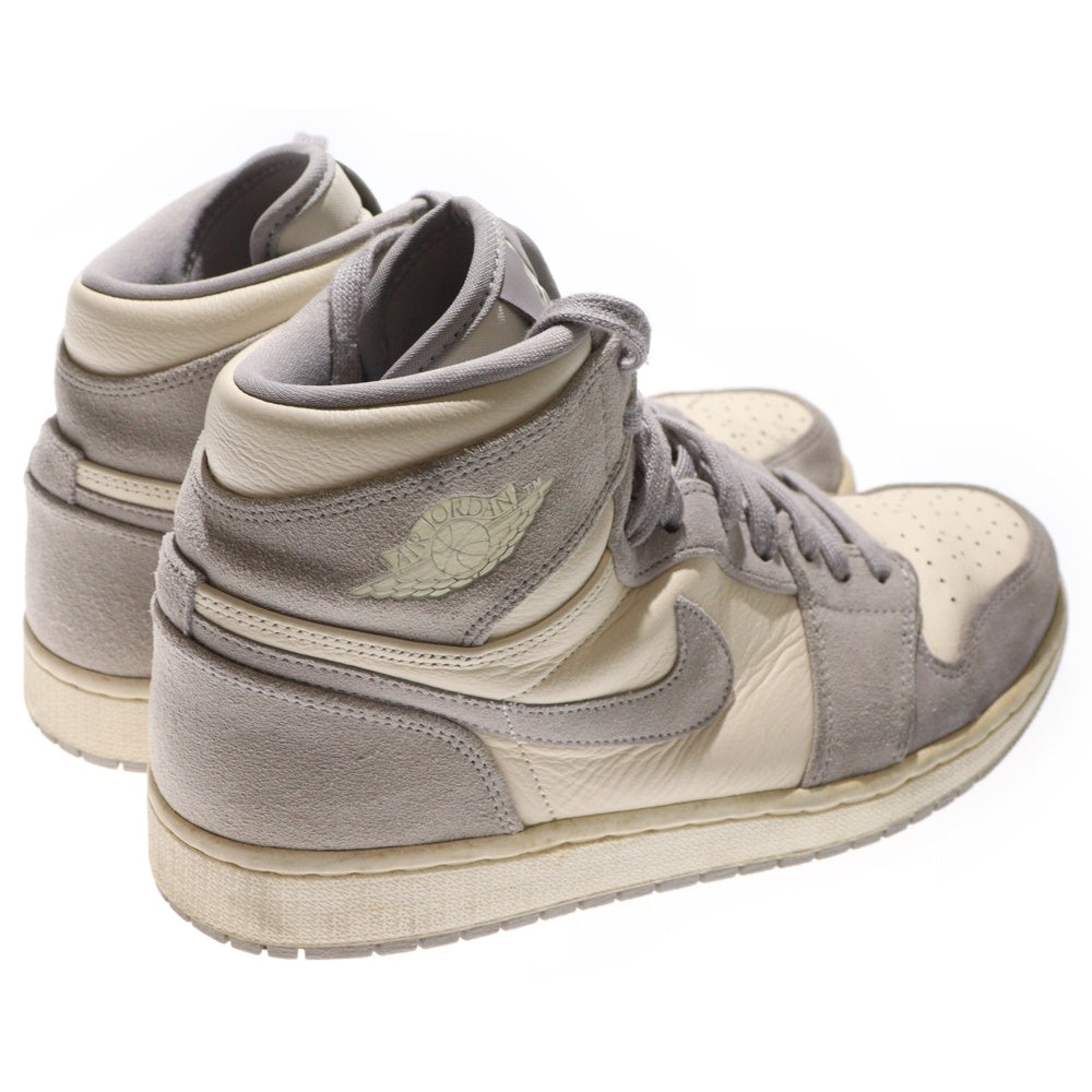NIKE(ナイキ) WMNS AIR JORDAN 1 1RETRO HIGH ウィメンズ エアジョーダン1 ハイカットスニーカー アイボリー US10.5/27.5cm AH7389-101