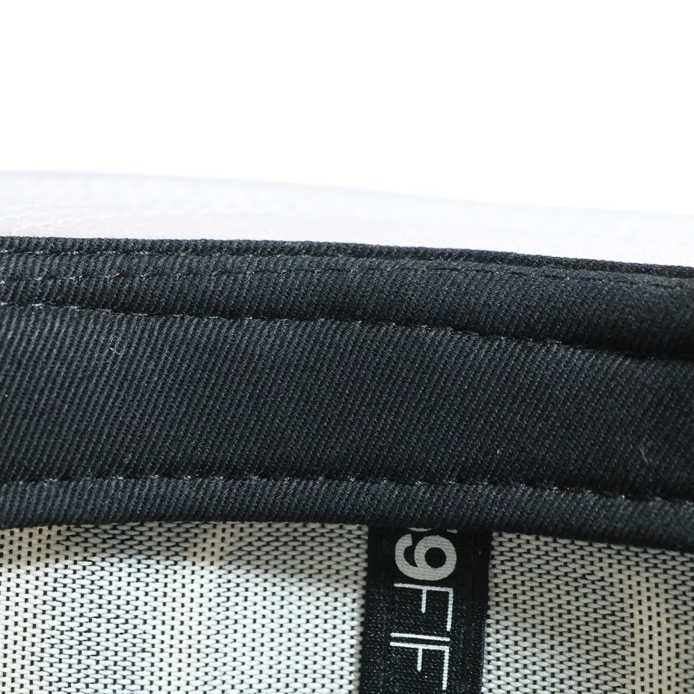 NEW ERA(ニューエラ) ×STUSSY LEAFS ステューシー リーフ ロゴエンブロイダリー ベースボールキャップ 帽子 ホワイト/ブラック 1311076