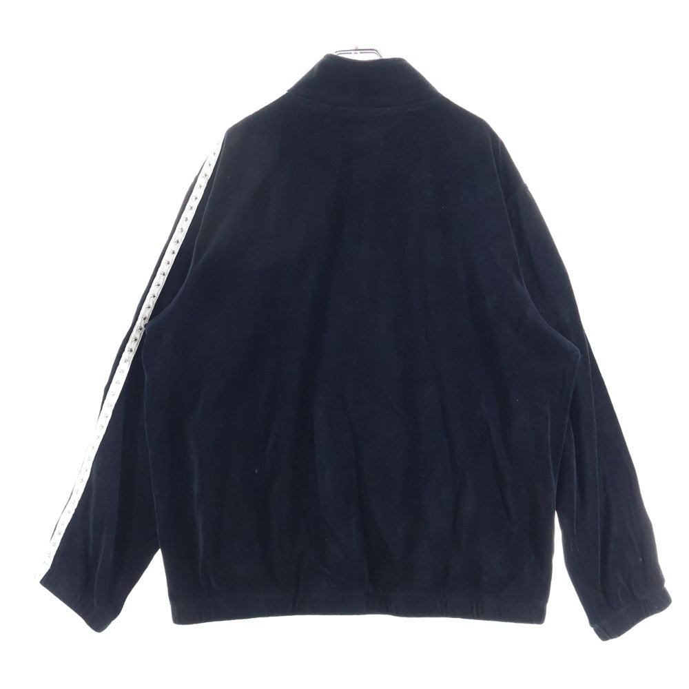 SUPREME(シュプリーム) 22AW Studded Velour Track Jacket スタースタッズ ベロア ジップアップジャケット ジャージ ブラック