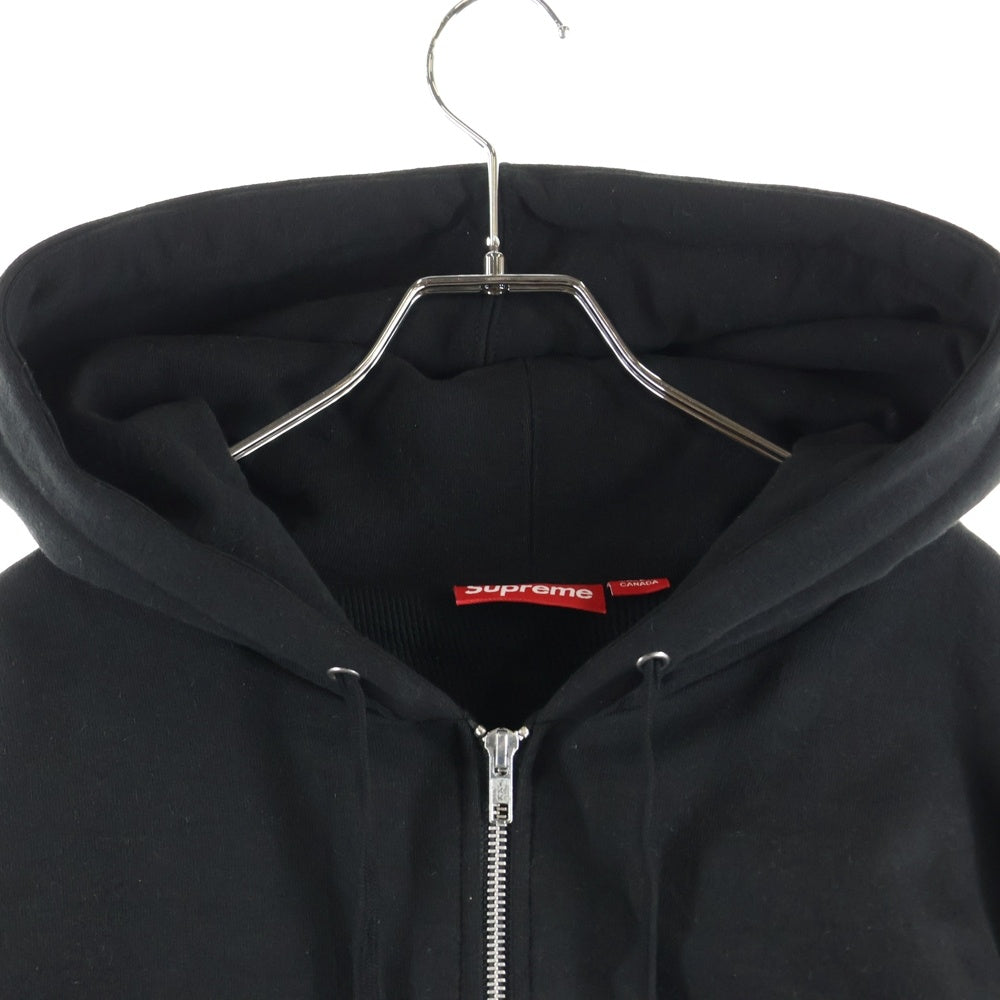 SUPREME(シュプリーム) 24AW Arc Thermal Zip Up Hooded Sweatshirt アーチロゴ サーマルライニング ジップアップパーカー スウェットフーディ ブラック