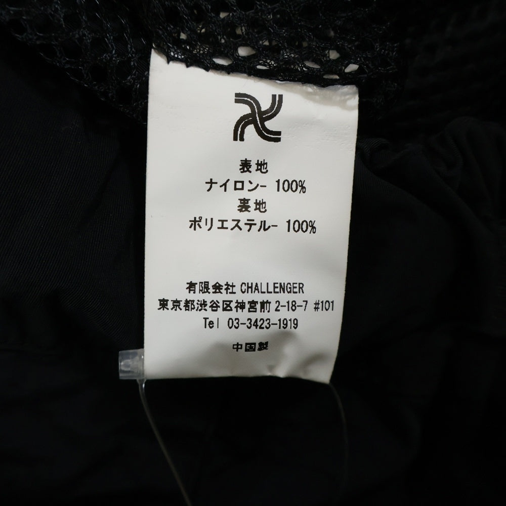 CHALLENGER(チャレンジャー) 23SS FIELD BAKER PANTS ナイロン フィールド ベイカーパンツ ブラック CLG-PT 024-006