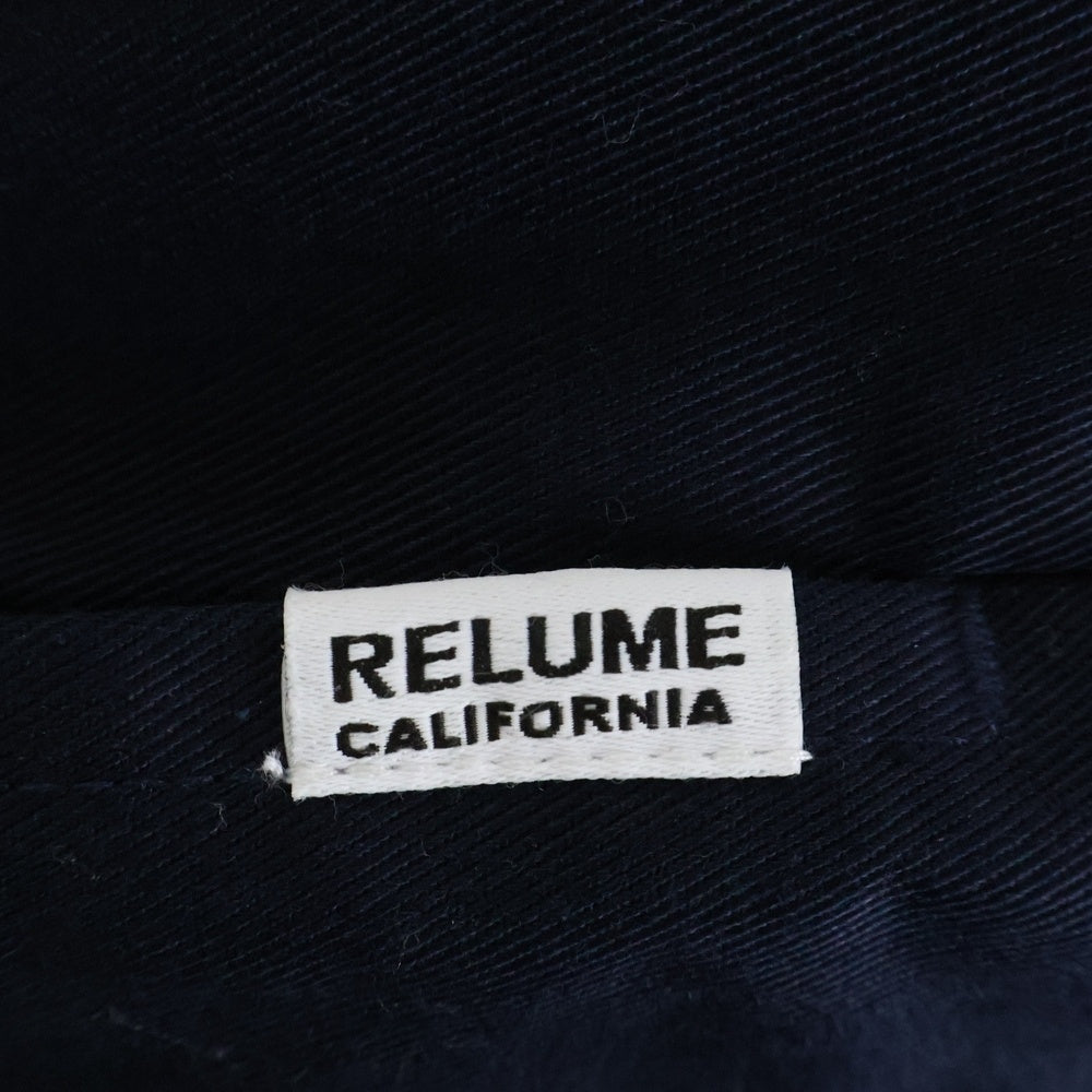 JOURNAL STANDARD relume(ジャーナルスタンダード レリューム) コットン テーパード ワークパンツ ネイビー 19-030-464-6160-3-0