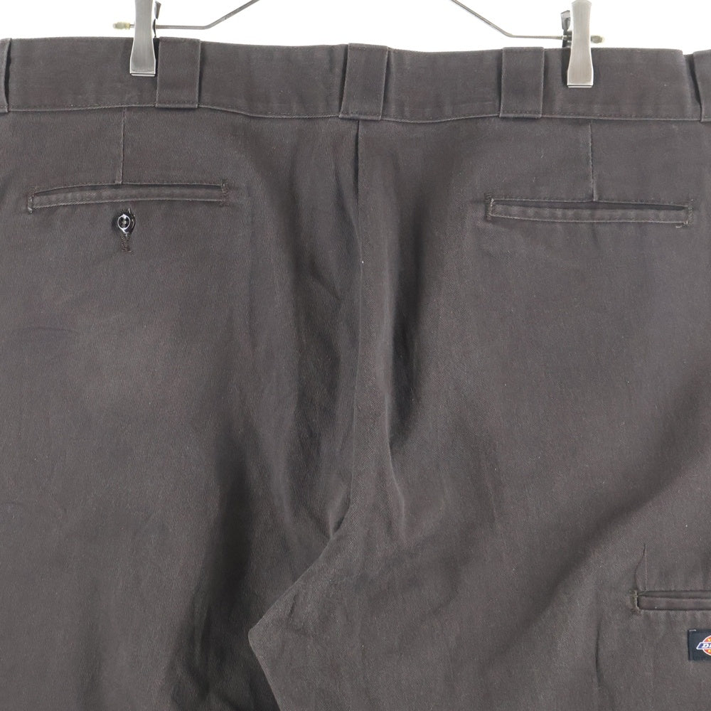 Dickies(ディッキーズ) LOOSE FIT DOUBLE KNEE ロゴパッチ ルーズフィット ダブルニー ワークパンツ ダークブラウン 85283DB