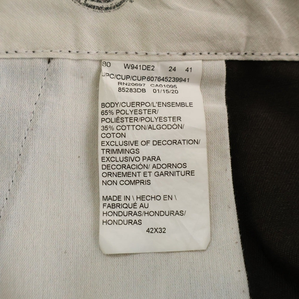 Dickies(ディッキーズ) LOOSE FIT DOUBLE KNEE ロゴパッチ ルーズフィット ダブルニー ワークパンツ ダークブラウン 85283DB