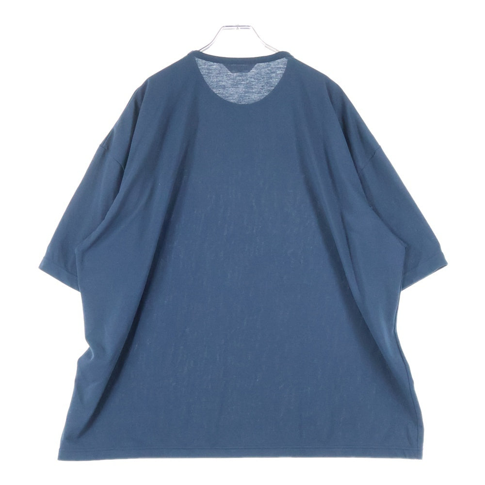 COOTIE PRODUCTIONS(クーティー プロダクションズ) 22SS Dry Tech Jersey Oversized S/S Tee ドライテック ジャージー オーバーサイズ ポリエステル 半袖Tシャツ カットソー ネイビー CTE-22S334