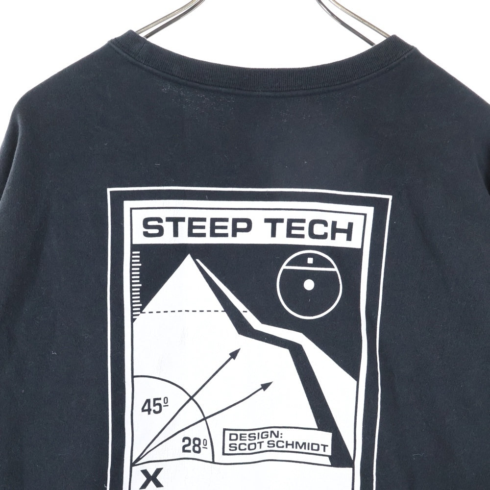 SUPREME(シュプリーム) 16SS STEEP TECH CREWNECK SWEAT ステップ ティーチ クルーネック スウェットトレーナー ブラック