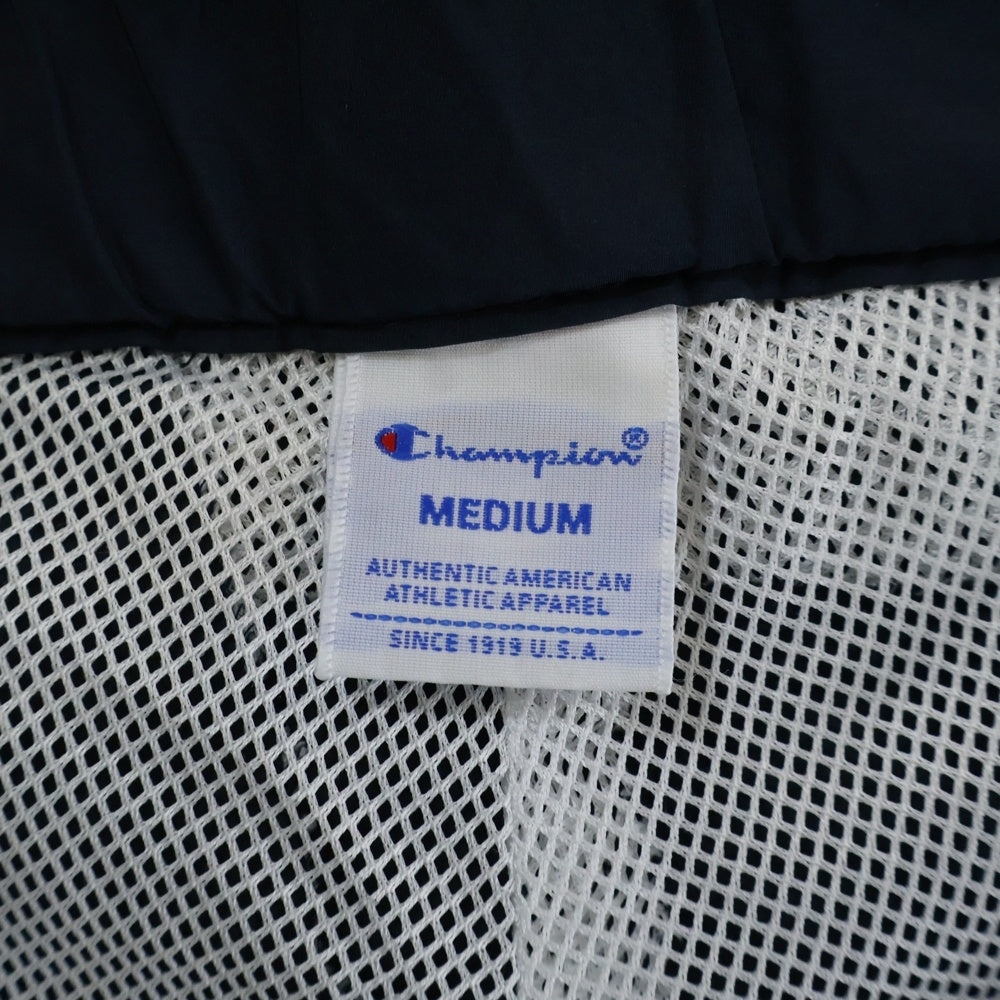 CHAMPION(チャンピオン) ロゴ刺繍 ドローコード ハーフパンツ ショーツ ネイビー C8-F530