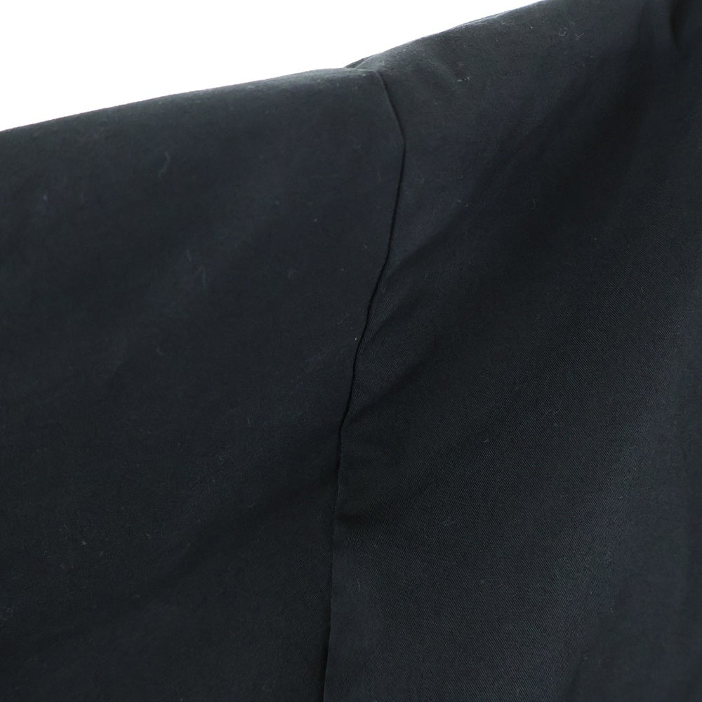 WTAPS(ダブルタップス) 20AW SMOCK LS POLY TWILL スモック ポリエステル クルーネック プルオーバーシャツ ブラック 202BRDT-SHM04