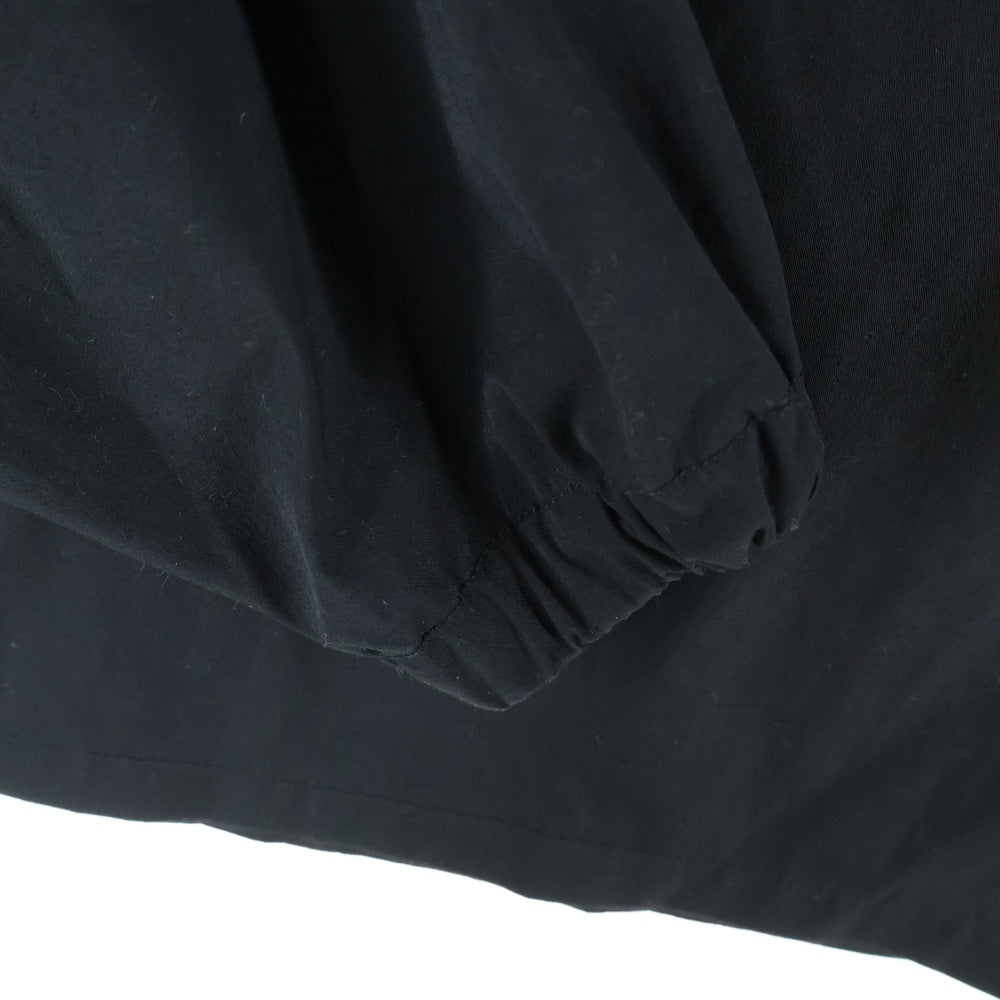 WTAPS(ダブルタップス) 20AW SMOCK LS POLY TWILL スモック ポリエステル クルーネック プルオーバーシャツ ブラック 202BRDT-SHM04