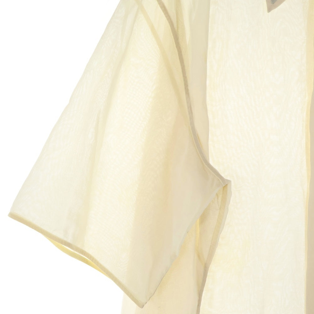 JIL SANDER(ジルサンダー) リラックス シアー 半袖シャツ ベージュ J22DL0110 J45131