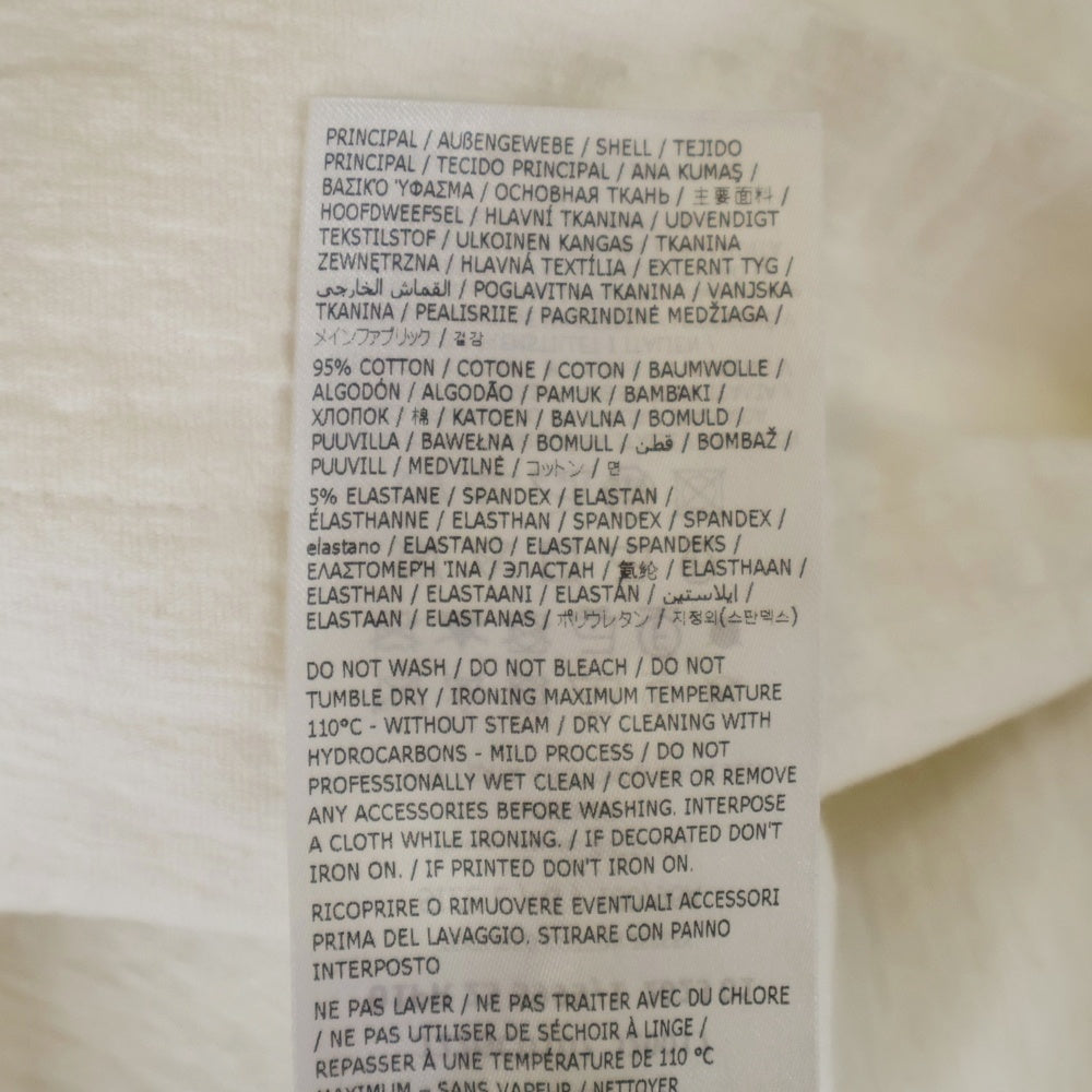 JIL SANDER(ジルサンダー) 23SS Vネック 半袖Tシャツカットソー ホワイト J22GC0107 J20017