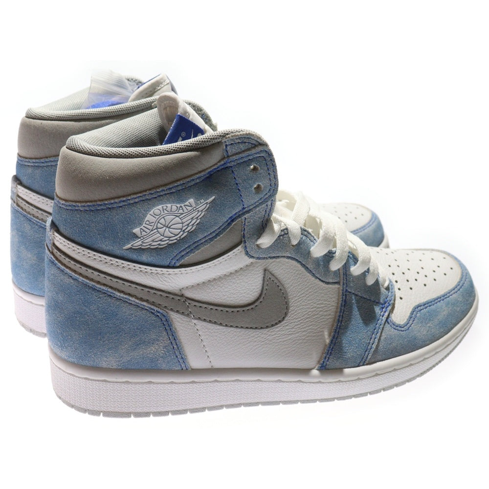 NIKE(ナイキ) AIR JORDAN 1 HIGH OG HYPER ROYAL エアジョーダン1 ハイパーロイヤル ハイカットスニーカー ホワイト/ブルー US8.5/26.5cm 555088-402