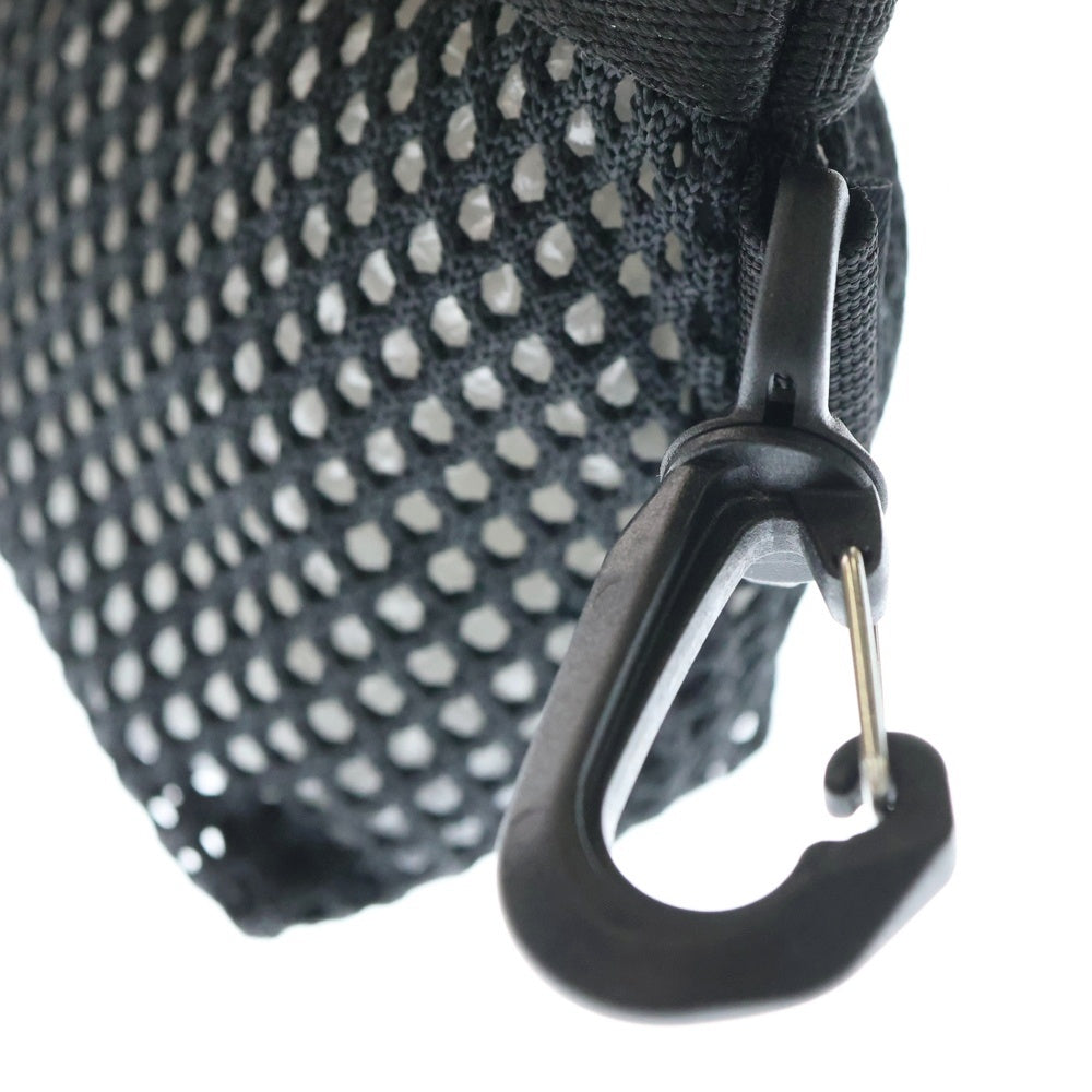 SUPREME(シュプリーム) 25SS Mesh Mini Pouch スモールボックスロゴ メッシュ ミニ ポーチ ブラック