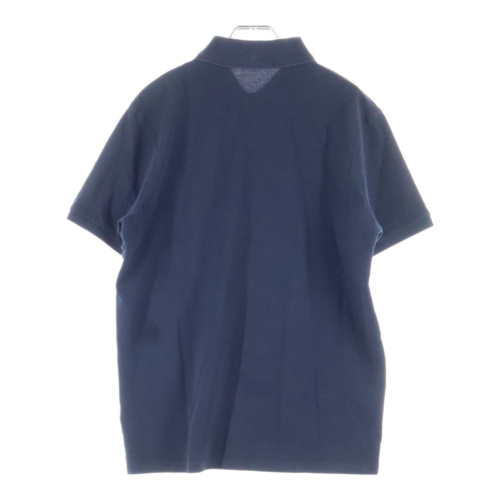 MONCLER(モンクレール) 23AW SS POLO ワッペンロゴ コットン 半袖ポロシャツ ブラック I20918A00014 84556