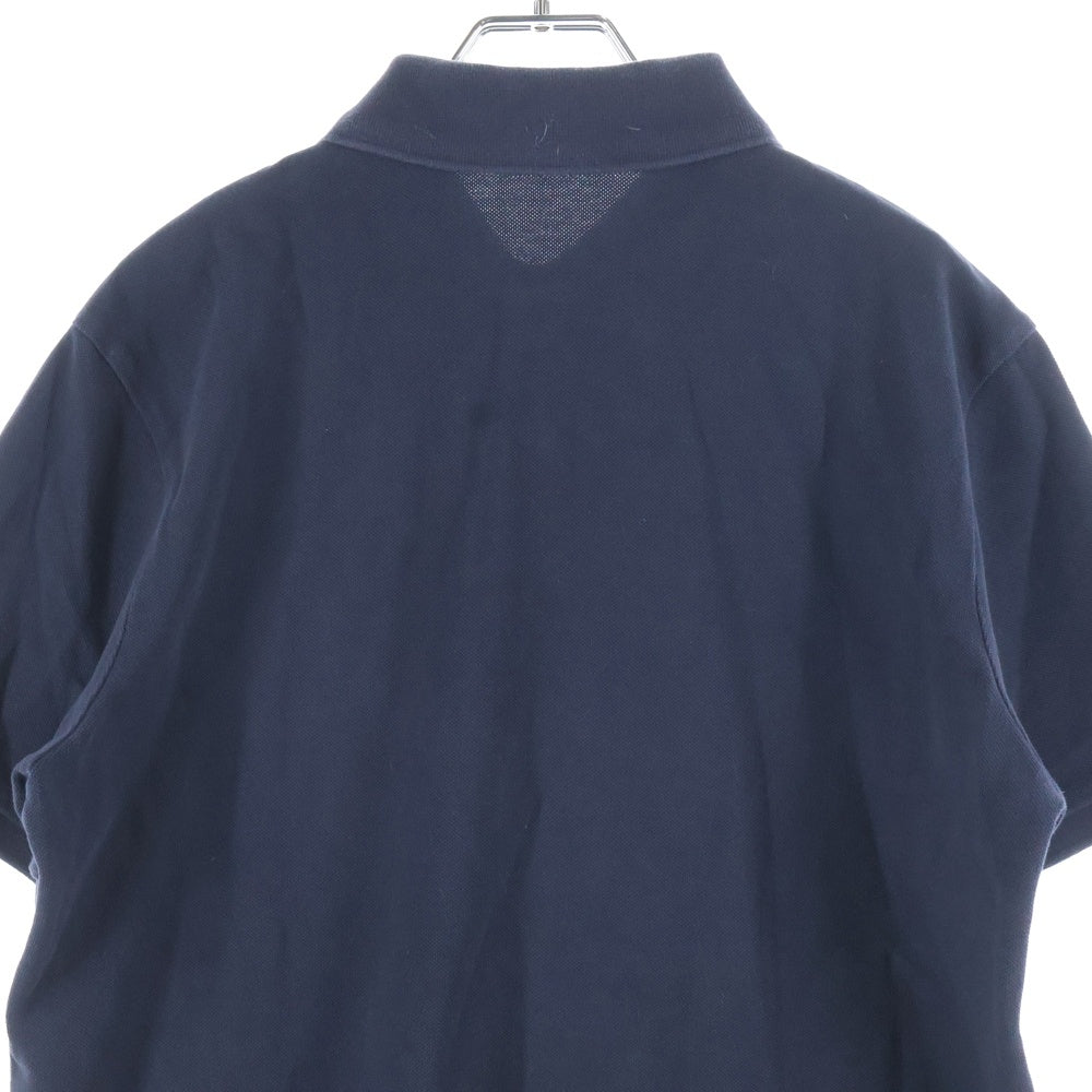 MONCLER(モンクレール) 23AW SS POLO ワッペンロゴ コットン 半袖ポロシャツ ブラック I20918A00014 84556