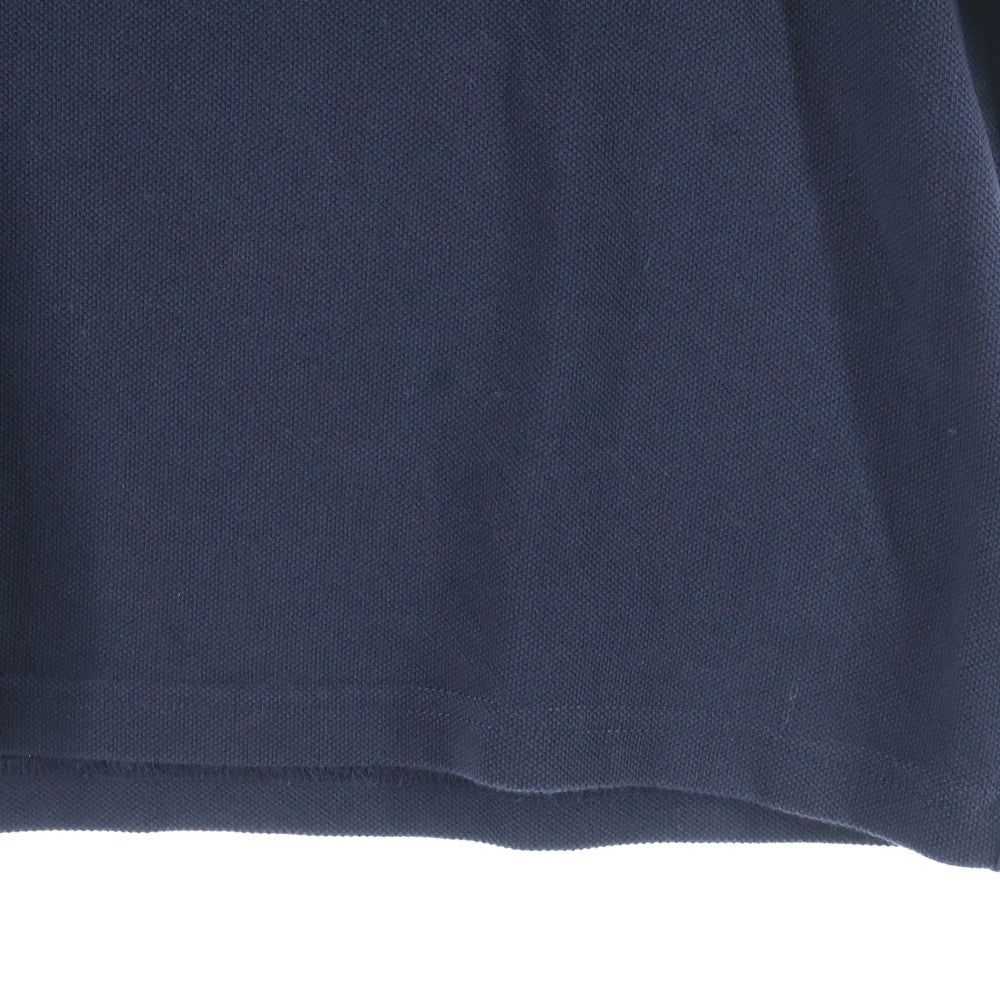 MONCLER(モンクレール) 23AW SS POLO ワッペンロゴ コットン 半袖ポロシャツ ブラック I20918A00014 84556