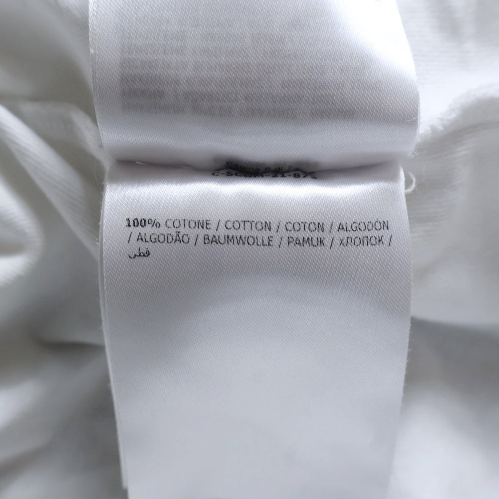 MONCLER(モンクレール) 21AW MAGLIA T-SHIRT マグリア ワッペンロゴ クルーネック 半袖Tシャツ カットソー ホワイト G20918C00026 8390T