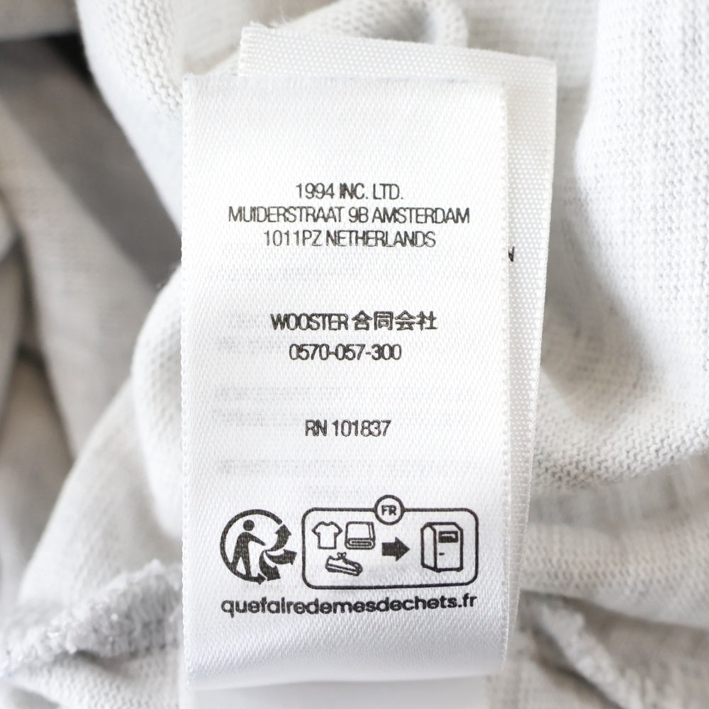 SUPREME(シュプリーム) 25SS S/S Pocket Tee ポケット付き ロゴ刺繍 クルーネック 半袖Tシャツ カットソー グレー