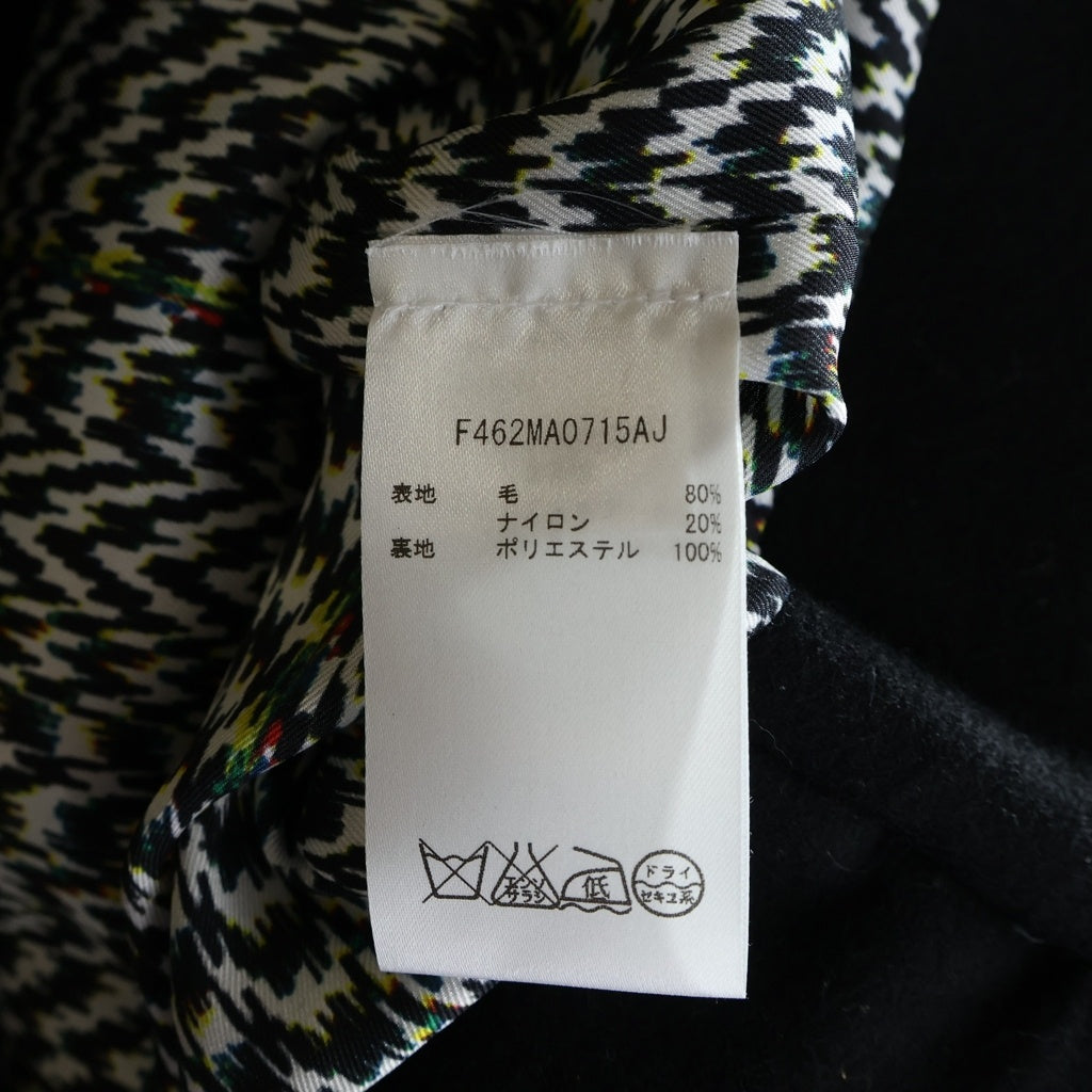 KENZO(ケンゾー) Wool Chester Coat ウールチェスターコート レディース ブラック F462MA0715AJ