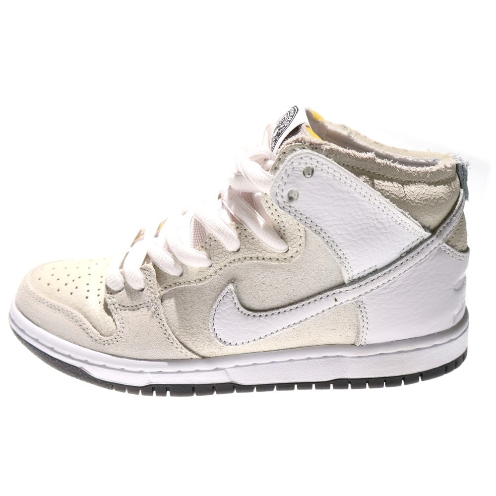 NIKE SB(ナイキエスビー) ×ANTIHERO DUNK HIGH QS WHITE アンタイヒーロー ダンク ハイカットスニーカー ホワイト US4/23.0cm HM5837-100