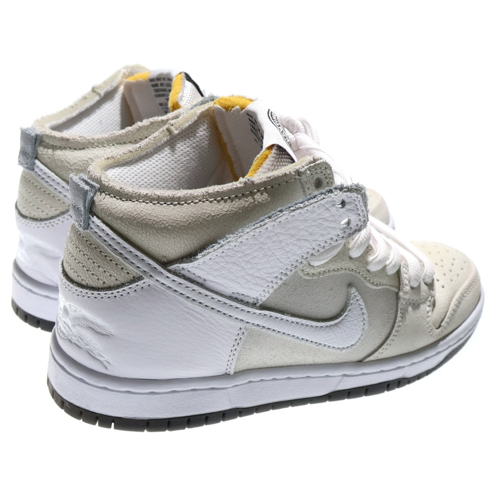 NIKE SB(ナイキエスビー) ×ANTIHERO DUNK HIGH QS WHITE アンタイヒーロー ダンク ハイカットスニーカー ホワイト US4/23.0cm HM5837-100