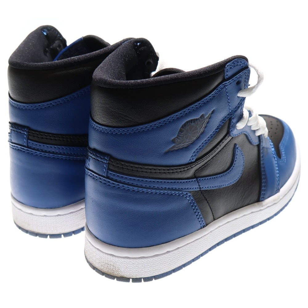 NIKE(ナイキ) AIR JORDAN 1 RETRO HIGH OG DARK MARINA BLUE エアジョーダン 1 ハイ ダークマリーナブルー ハイカットスニーカー ブラック/ブルー US5/23.5cm 555088-404