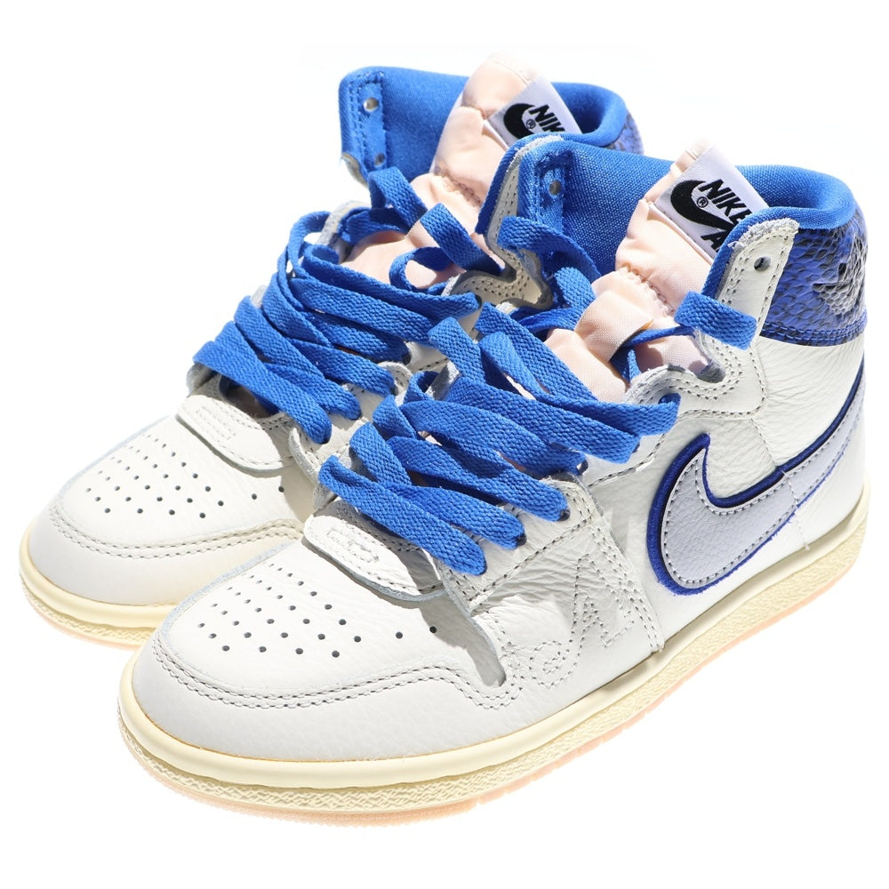 NIKE(ナイキ) ×AWAKE NY JORDAN AIR SHIP PE SP アウェイク ニューヨーク ジョーダン エアシップ ハイカットスニーカー ホワイト/ブルー US4/23cm FN8675-104