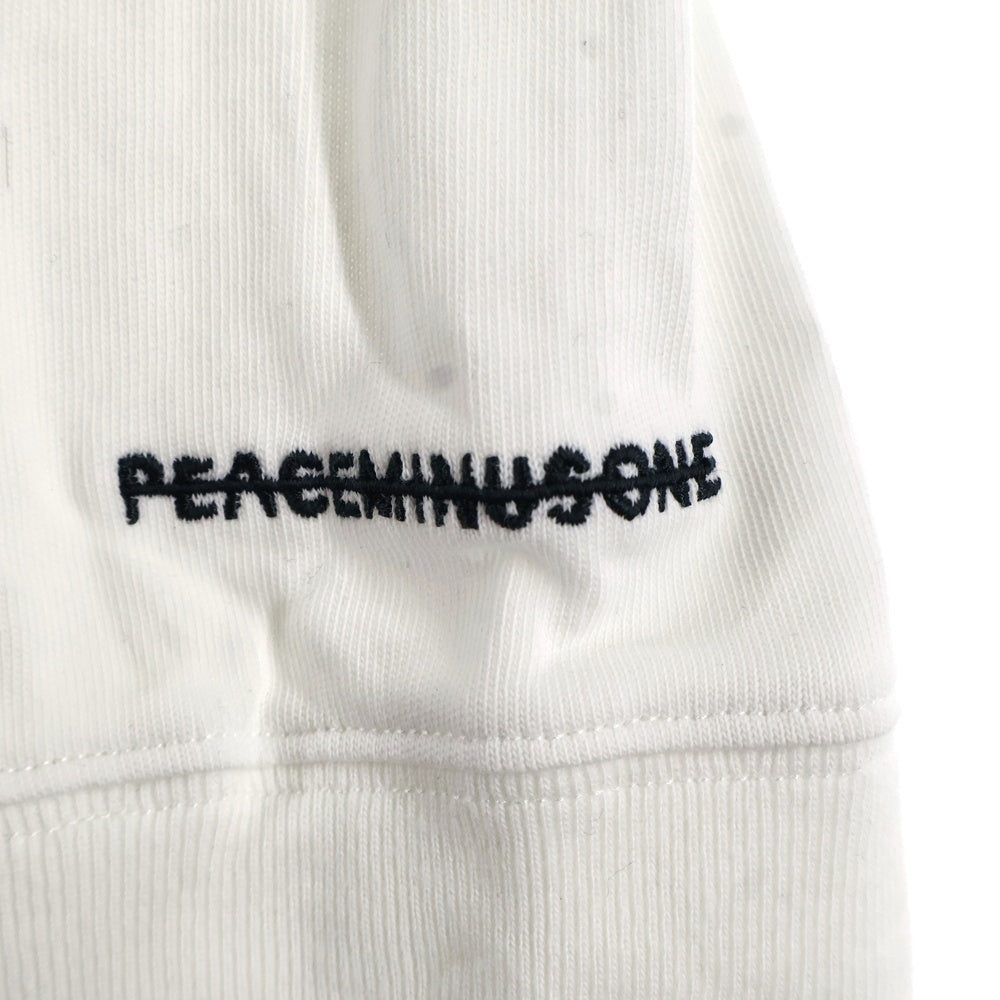 NIKE(ナイキ) ×peaceminusone NRG CF L S T-SHIRT ピースマイナスワン バックプリント 半袖長袖Tシャツ ロンT ホワイト DR0097-100