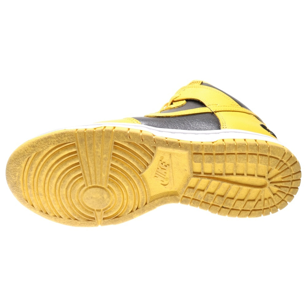 NIKE(ナイキ) ×Wu-Tang Clan DUNK HIGH ウータンクラン ダンク ハイカットスニーカー イエロー/ブラック US5/23.5cm HJ4320-001