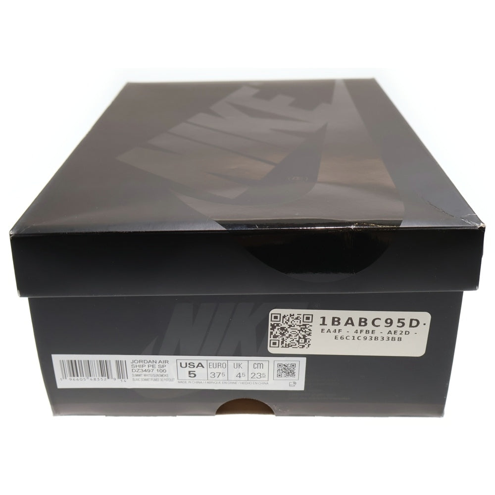 NIKE(ナイキ) JORDAN AIR SHIP SP ジョーダン エアシップ ハイカットスニーカー ホワイト/グレー US5/23.5cm DZ3497-100