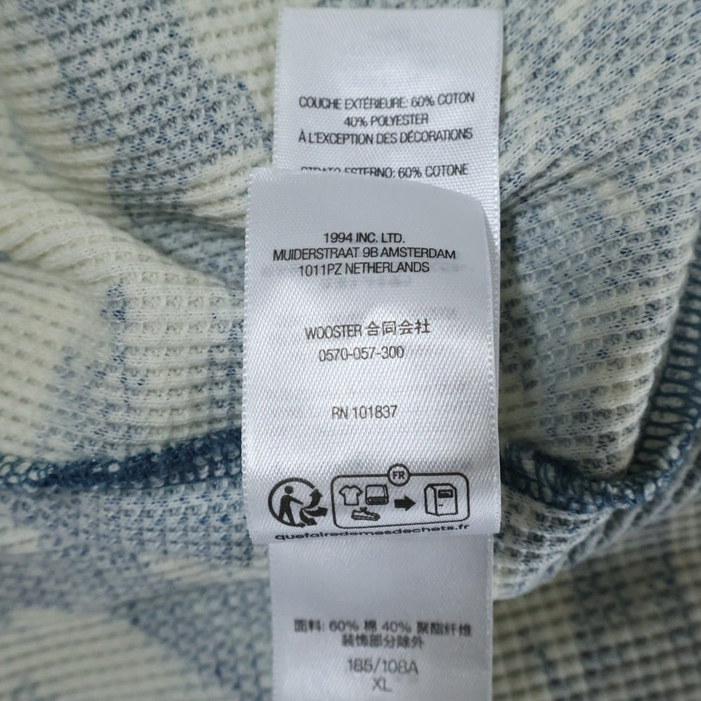 SUPREME(シュプリーム) 24AW ×HYSTERIC GRAMOUR Cars Thermal ヒステリックグラマー カーズ サーマル 長袖Tシャツ ブルー/ホワイト