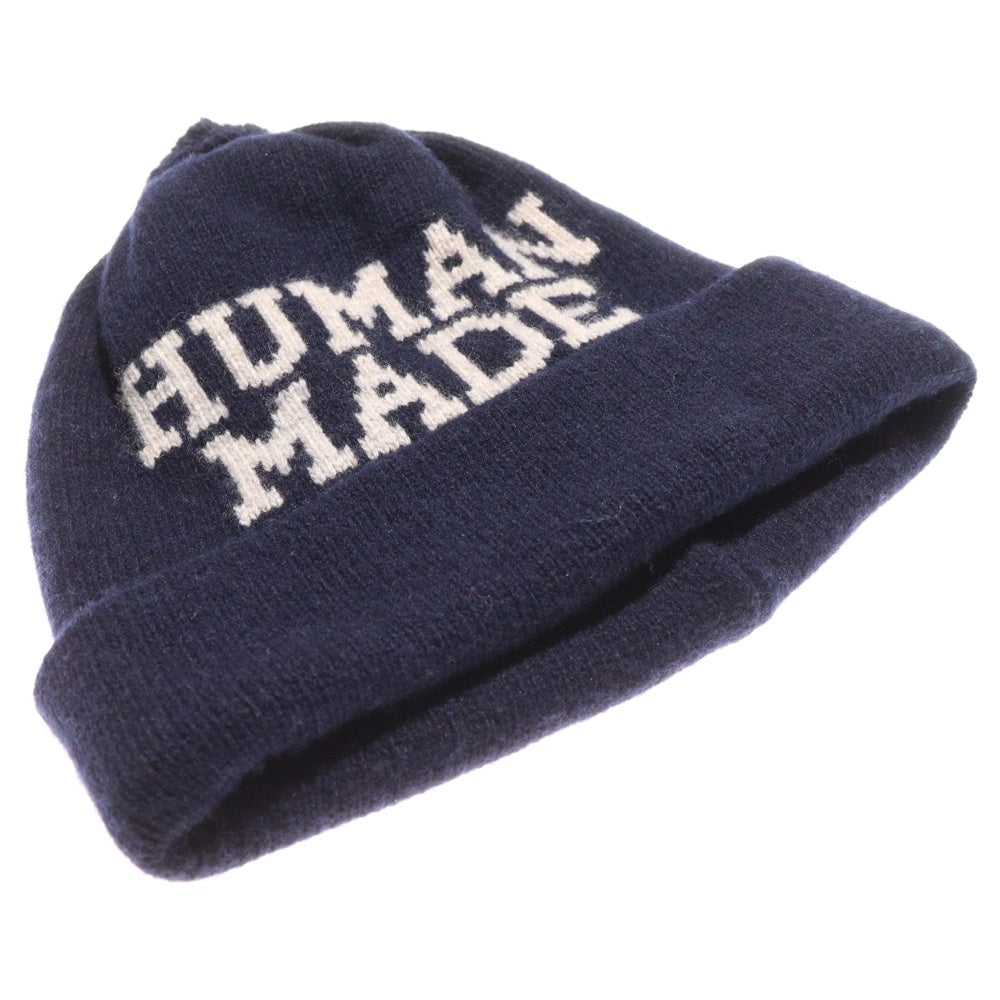 HUMAN MADE(ヒューマンメイド) POP BEANIE ポップ ビーニー ニット帽 ネイビー
