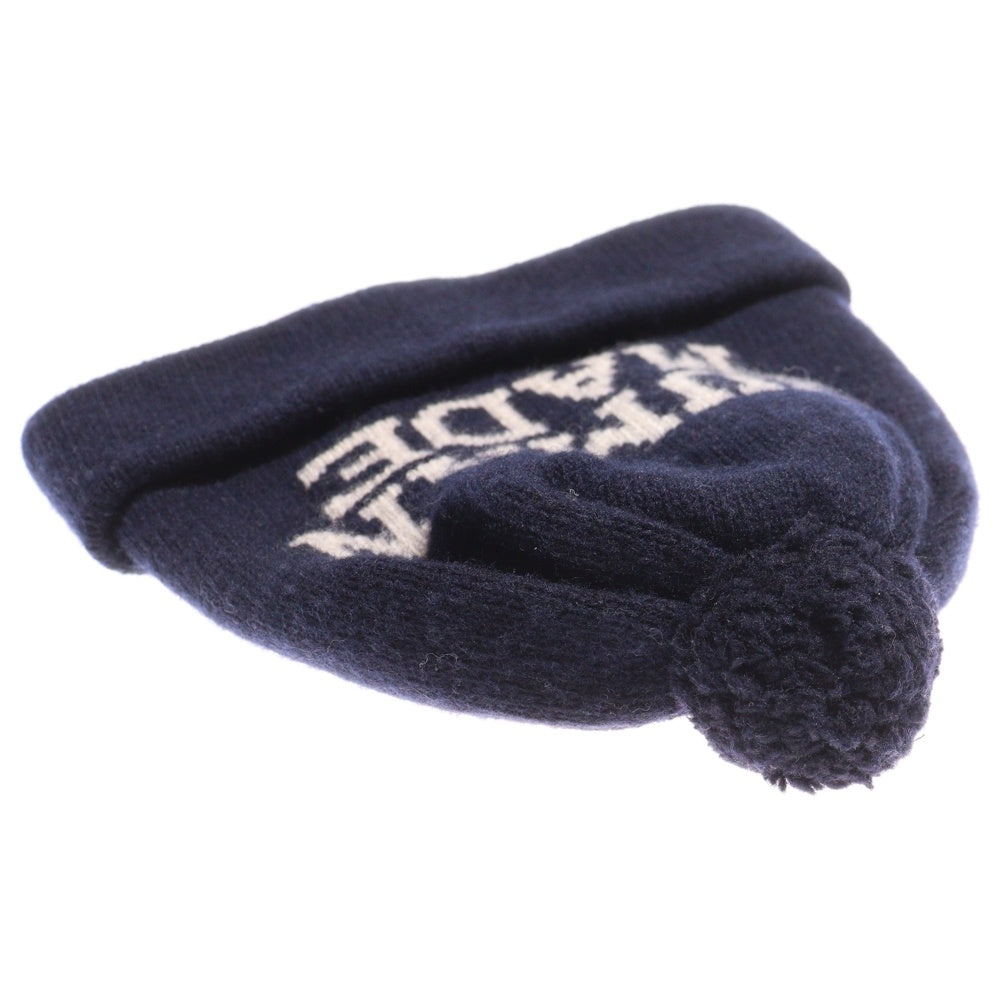 HUMAN MADE(ヒューマンメイド) POP BEANIE ポップ ビーニー ニット帽 ネイビー