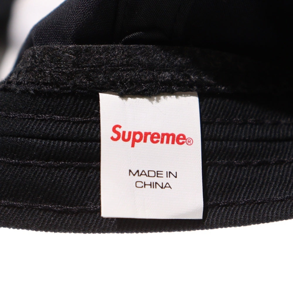 SUPREME(シュプリーム) 22SS Touring Visor 6-Panel ツアーリング バイザー 6パネルキャップ 帽子 ブラック