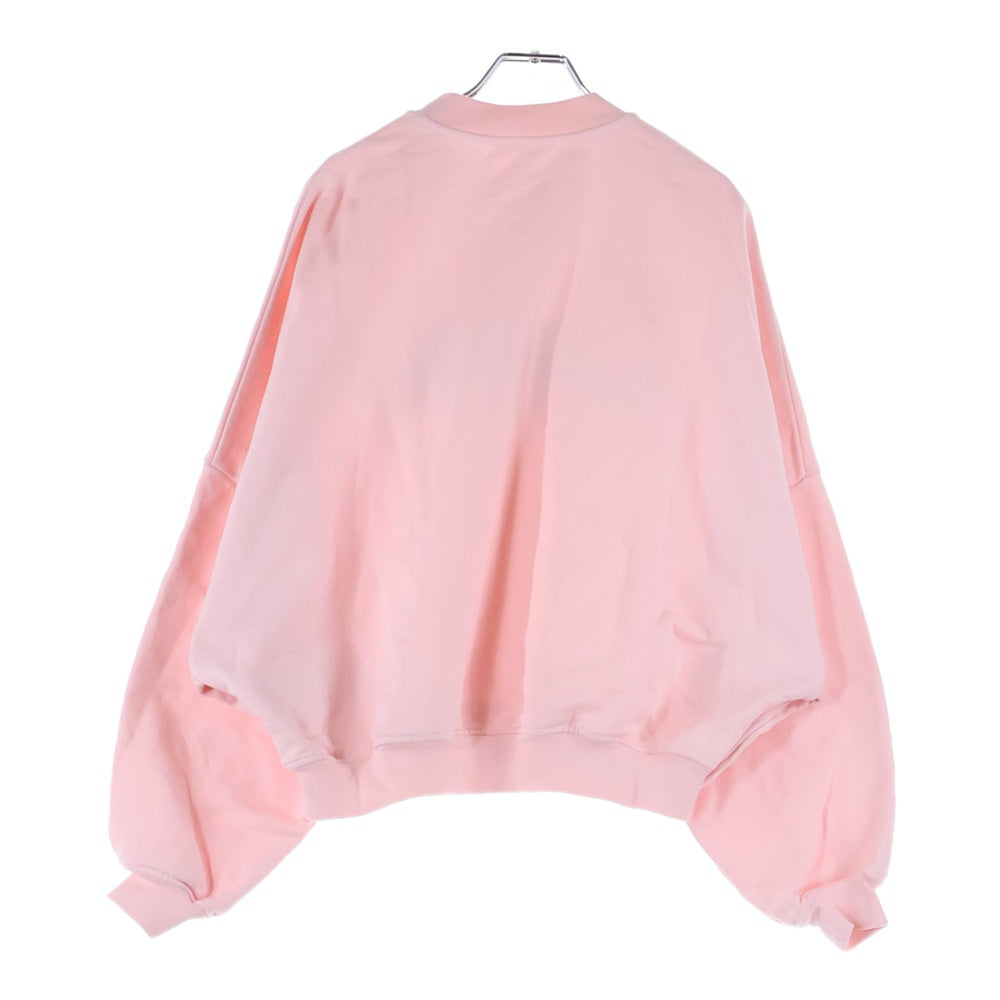 MARNI(マルニ) 23AW ロゴプリント クルーネック スウェット トレーナー ピンク レディース FLJE0185P2 USCU88