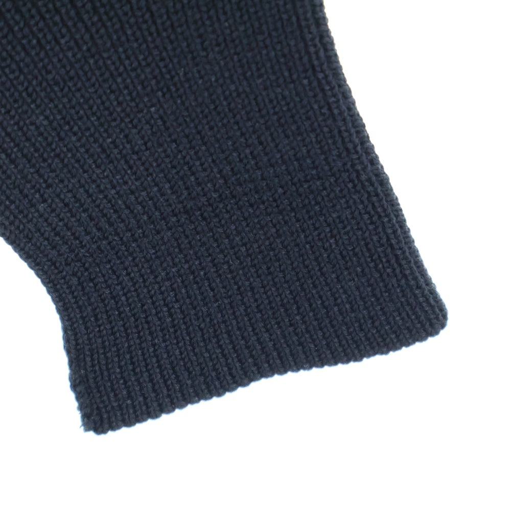 ANDERSEN-ANDERSEN(アンデルセン-アンデルセン) ウール モックネック ニットセーター ブラック