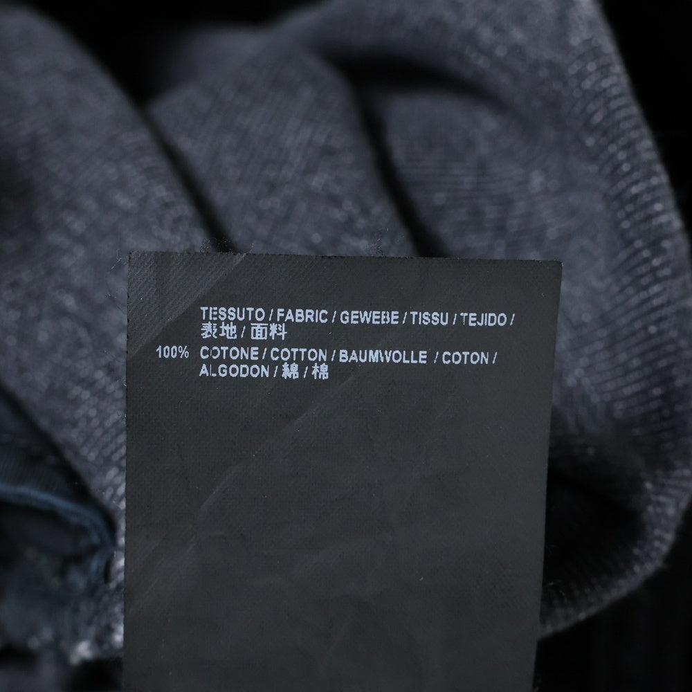 BALENCIAGA(バレンシアガ) 18SS ダメージ加工 ウォッシュド ストレート デニムパンツ ブラック 486225 TUE14