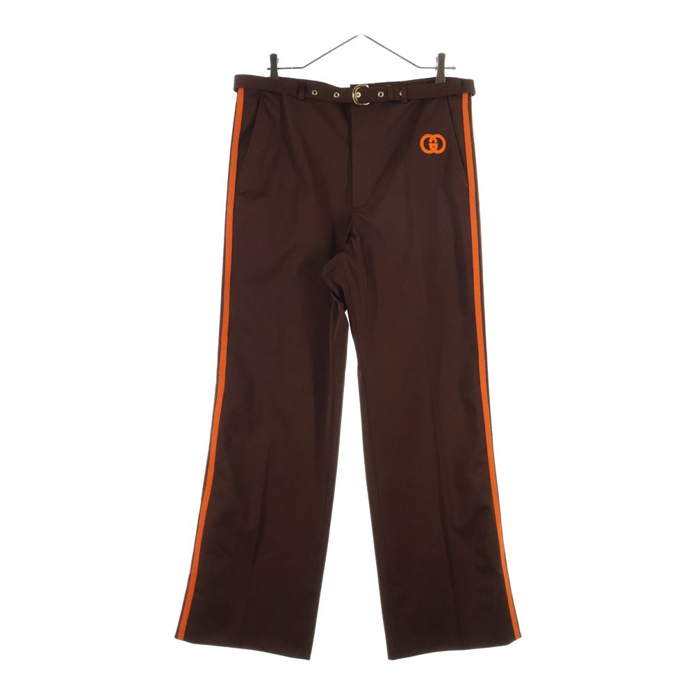 GUCCI(グッチ) ×adidas Jersey Trousers ジャージー トラウザー ベルト