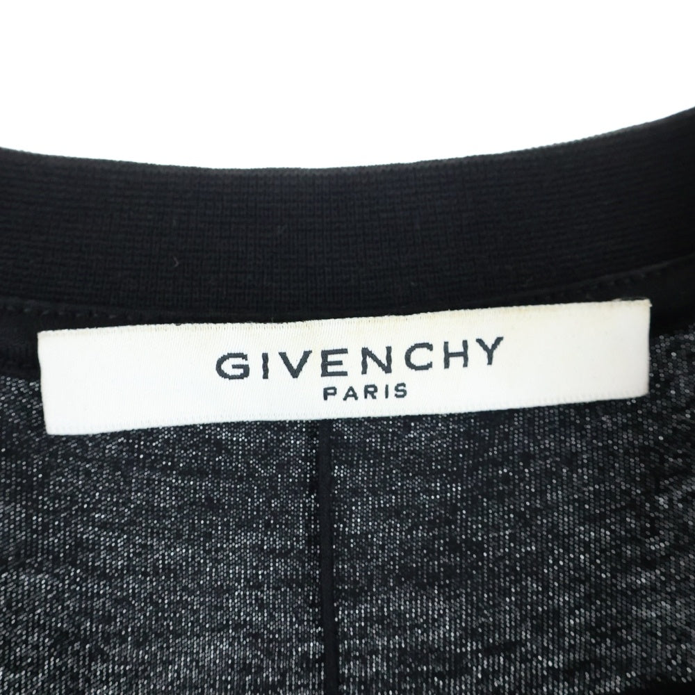 GIVENCHY(ジバンシィ) ABSTRACT PIXEL MADONNA アブストラクトピクセル マドンナ クルーネック半袖Tシャツ カットソー ブラック