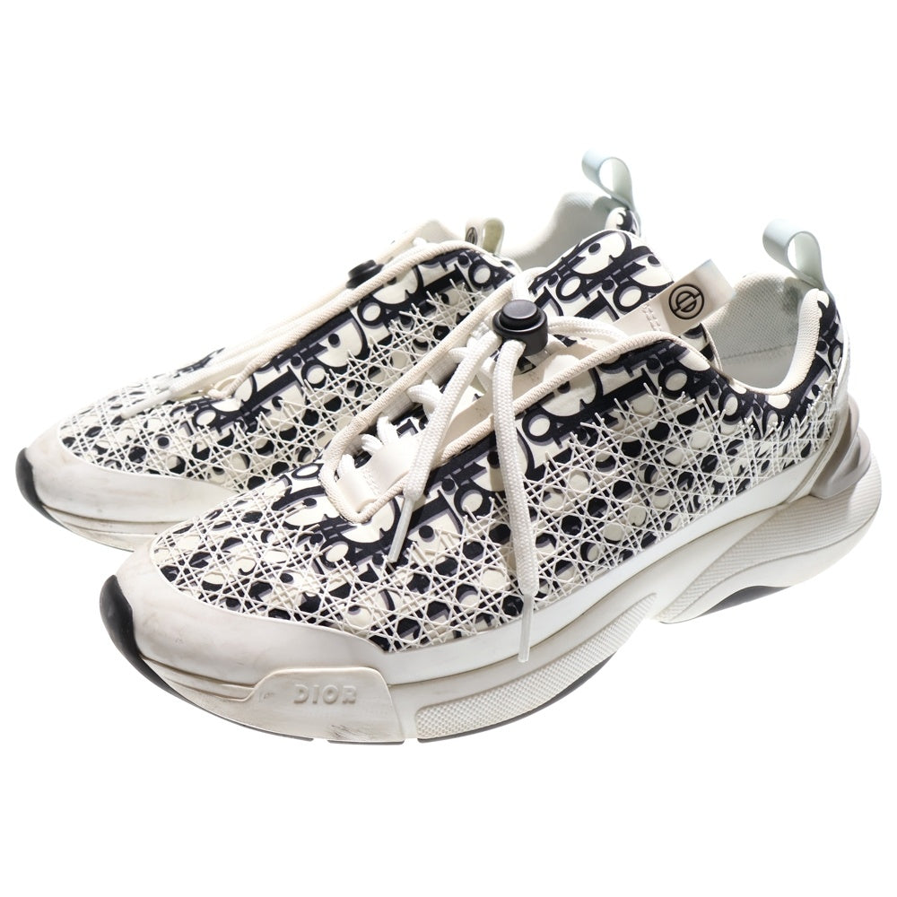 DIOR(ディオール) B23 オブリーク カナージュ ローカットスニーカーホワイト