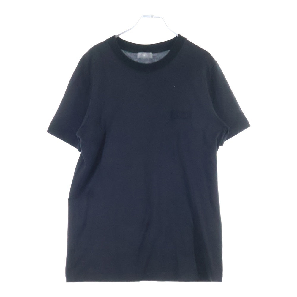 DIOR(ディオール) CDアイコン クルーネック 半袖 Tシャツ カットソー ブラック 413J650A0862