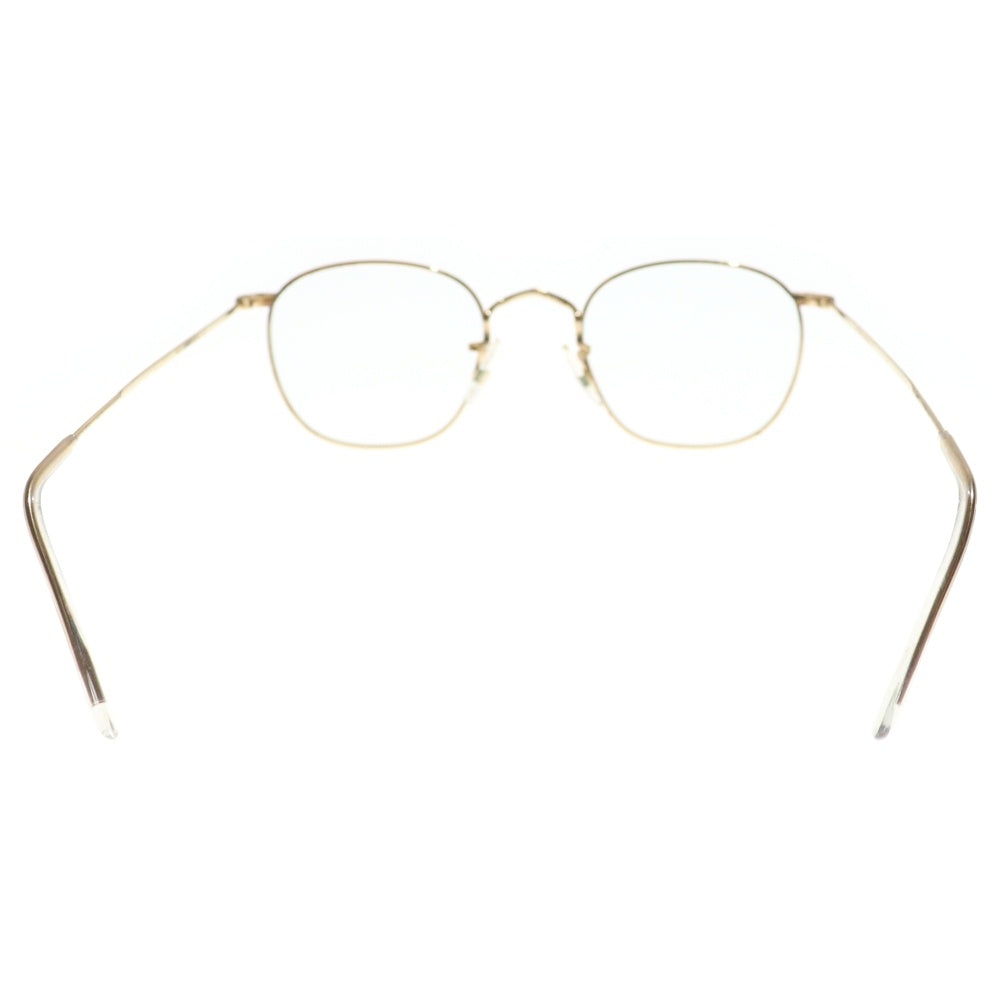 HILTON CLASSIC(ヒルトンクラシック) 70S VINTAGE 3 QUADRA 14KT RG ヴィンテージ イングランド製 クアドラ オーバル ラウンド 眼鏡 メガネ アイウェア ゴールド