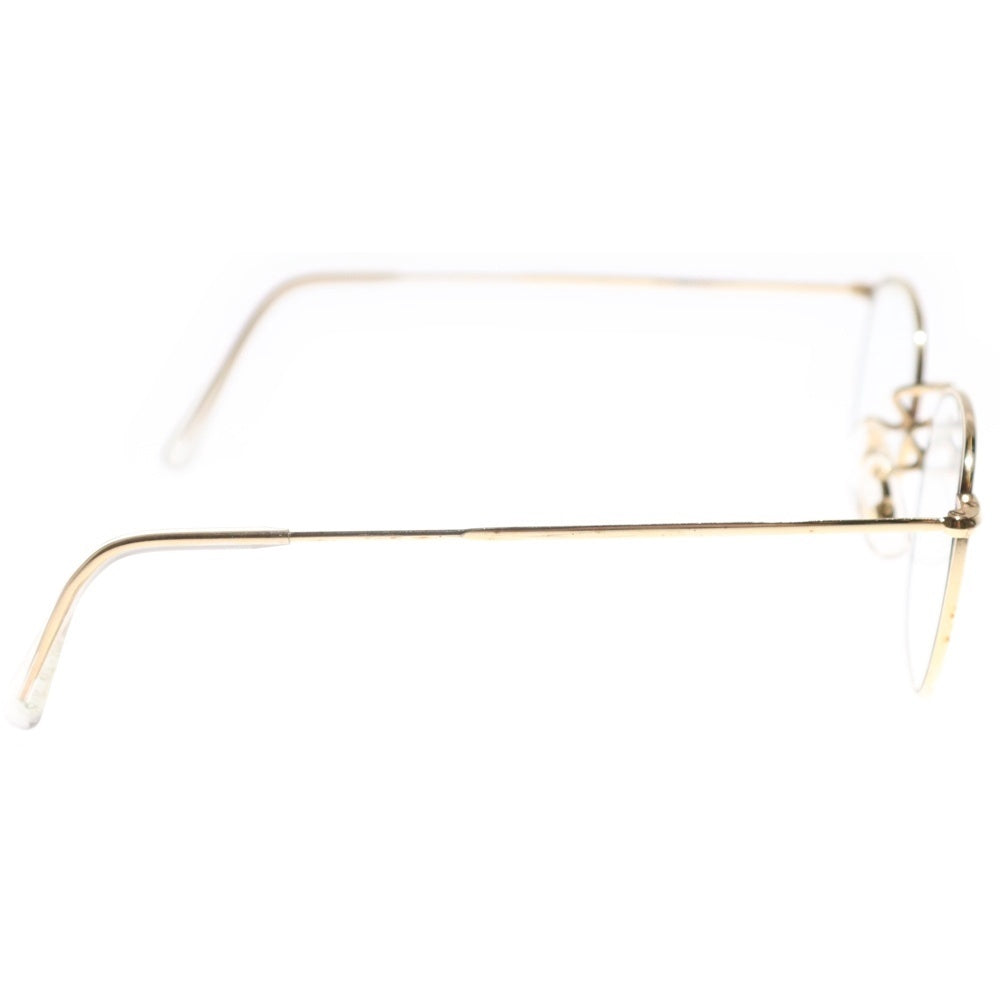 HILTON CLASSIC(ヒルトンクラシック) 70S VINTAGE 3 QUADRA 14KT RG ヴィンテージ イングランド製 クアドラ オーバル ラウンド 眼鏡 メガネ アイウェア ゴールド