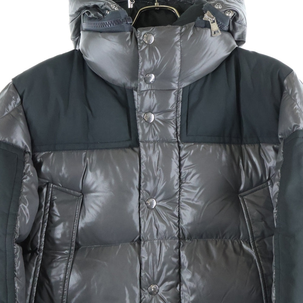 MONCLER(モンクレール) 18AW FREY GIUBBOTTO フレイ ジップアップ ナイロン ダウンジャケット グレー D20914182325 68950