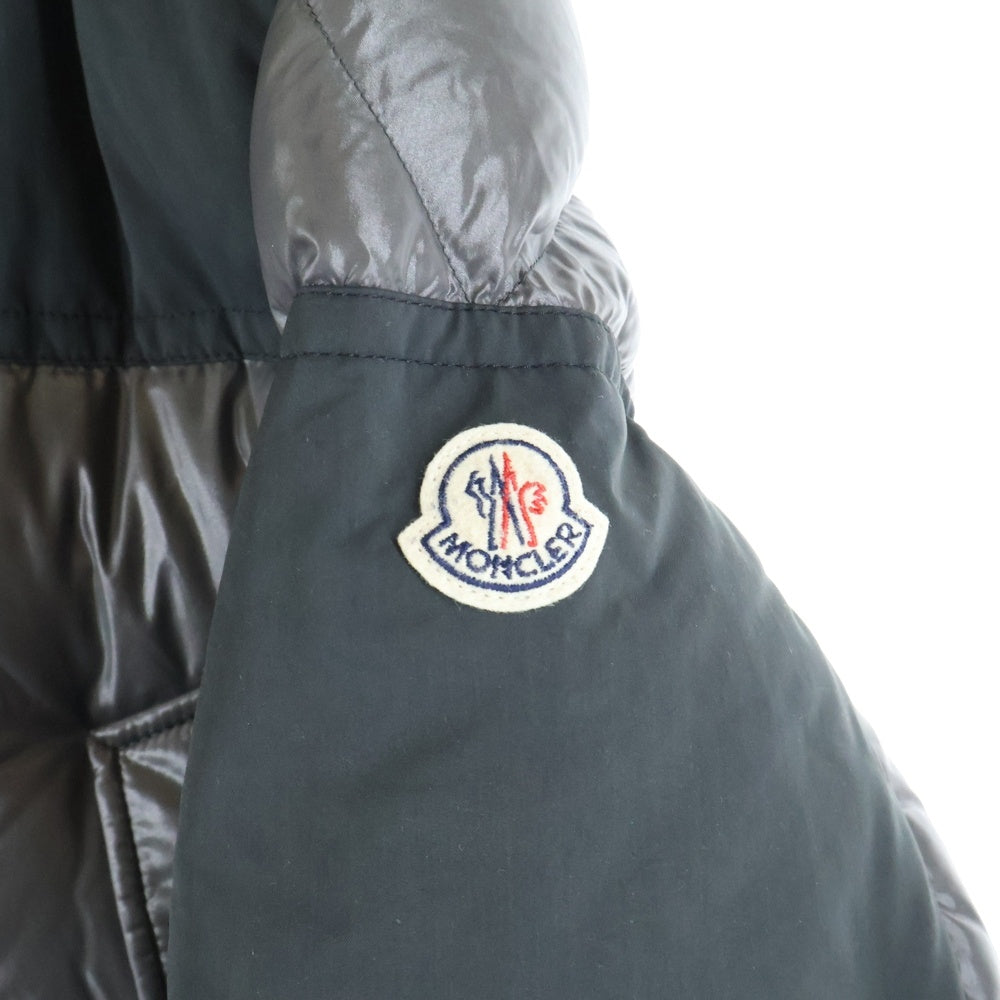 MONCLER(モンクレール) 18AW FREY GIUBBOTTO フレイ ジップアップ ナイロン ダウンジャケット グレー D20914182325 68950