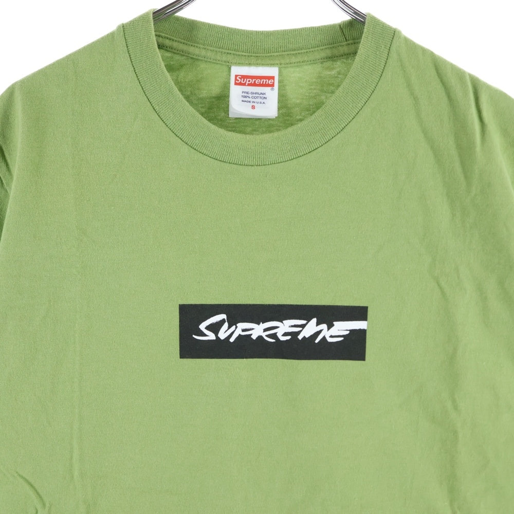 SUPREME(シュプリーム) 24SS Future Box Logo フューチャラ ボックスロゴ クルーネック半袖Tシャツ カットソー カーキ